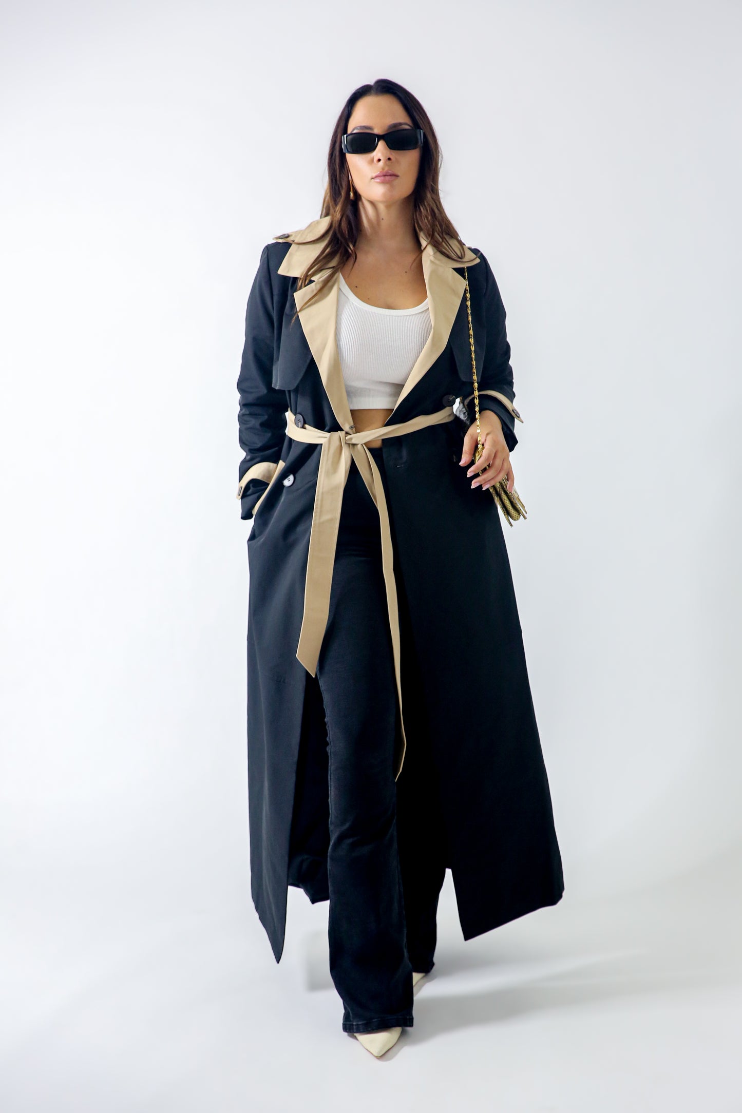 IN BUSINESS TRENCH COAT