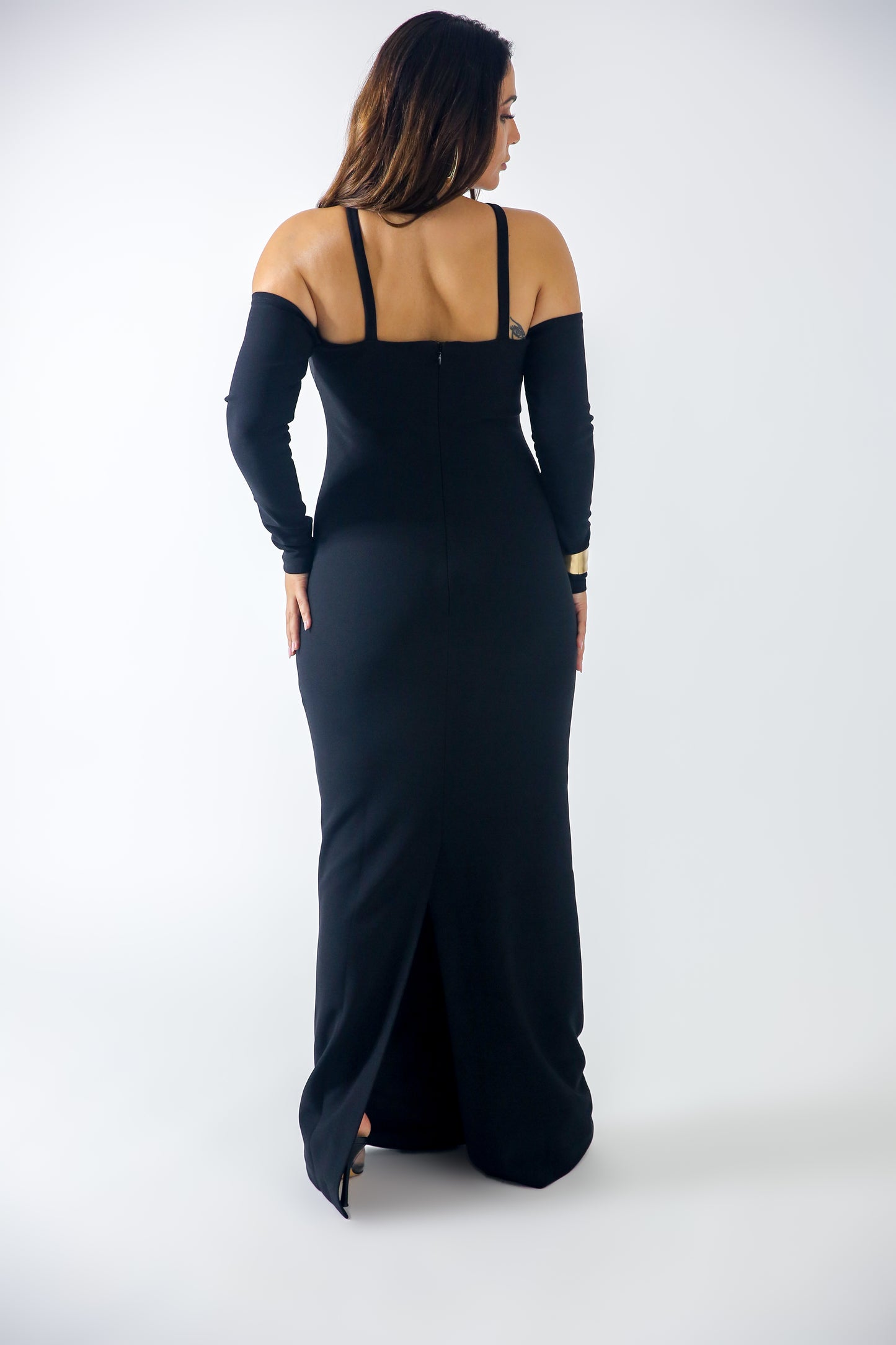 IN BLACK MAXI DRESS